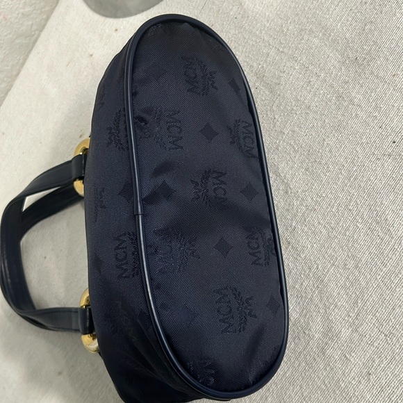 Authentic MCM Cognac Viseto Boston Bag mini - Picture 6 of 15